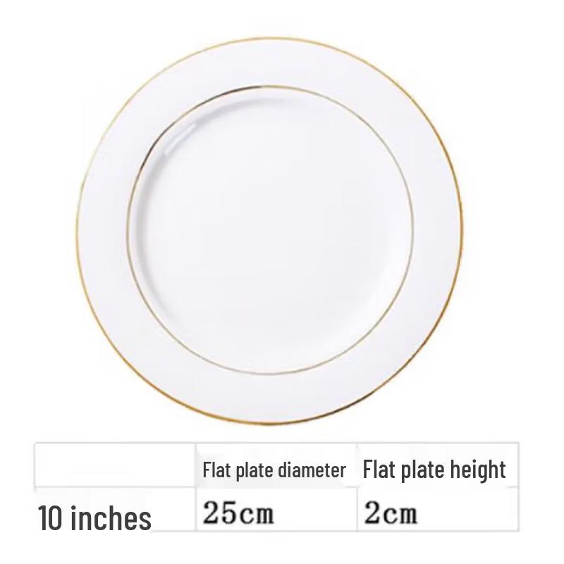 TaiShun European Ceramic Dinner Plate