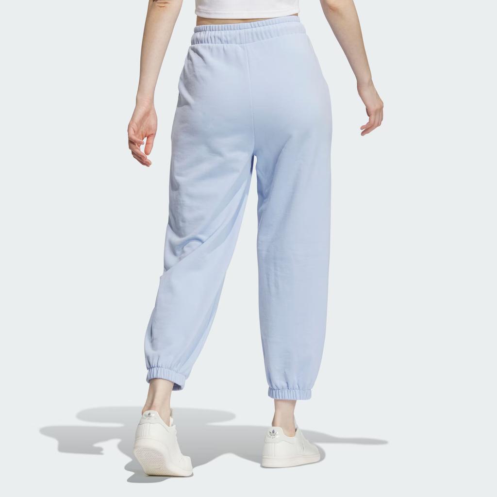 Adidas Originals Dc Rc Jogger With Solid Logo Drawstring Cuffed Sports Pants Women Bottoms Light-Pink Blue IS5381