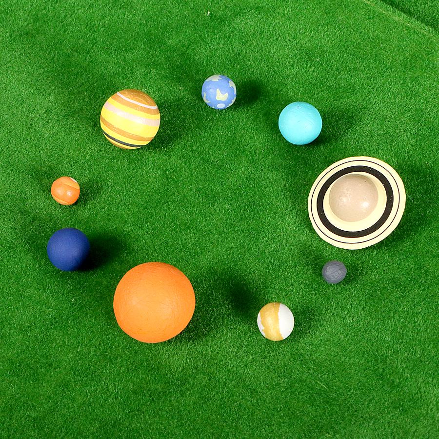 3D Stereoscopic Silicone Model: Solar System Planets Educational Toy