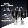 Кофеварка Bialetti Set Mini Express Induction schwarz (0007310)