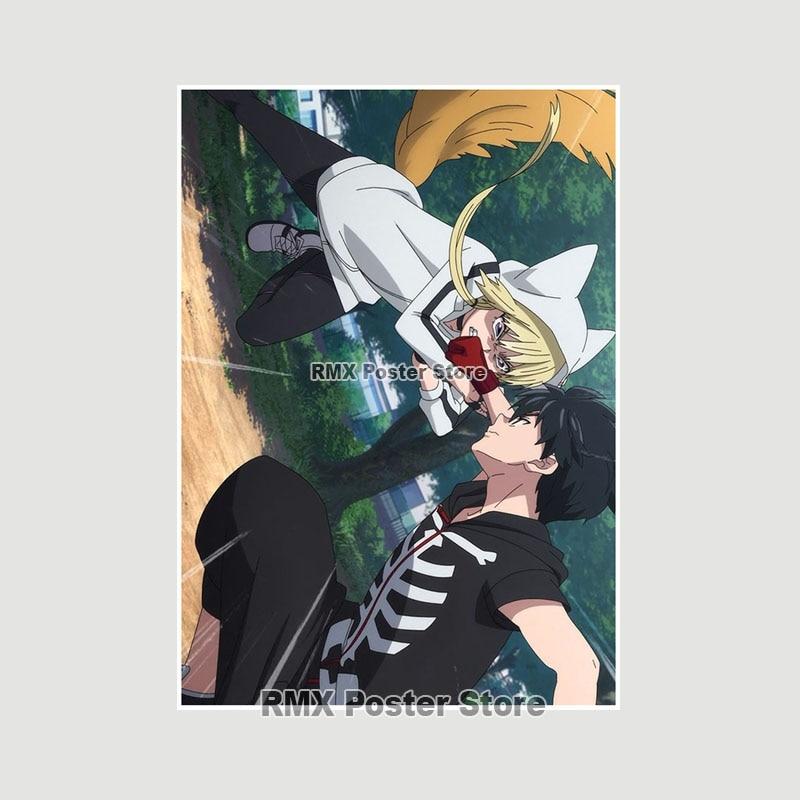 Kemono Jihen Anime Posters and Prints White Coated Paper Art Wall Pictures for Home Bar Cafe Decor Living Room Decoration Mural