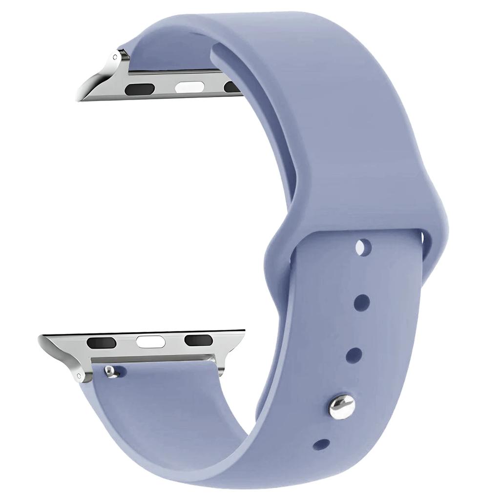 Banda din silicon pentru curea Apple Watch 44mm 45mm 40mm 41mm 42-38mm 45mm bratara sport iwatch seria 8 7 6 5 4 3 SE 9 Ultra 2 49mm