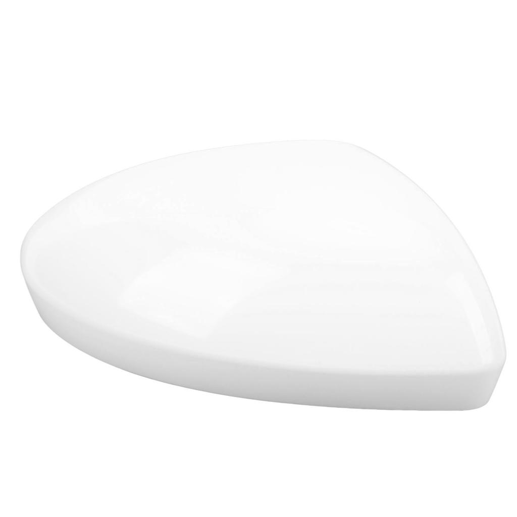 Door Mirror Cover Unpainted White Rearview Side Mirror Cap Wing Mirror Housing Replacement for Altim
