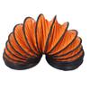 Duct Hosing PVC Flexible for Exhaust Fan Heavy Duty 8in with S Shaped Hook Steel Bracket 10meter