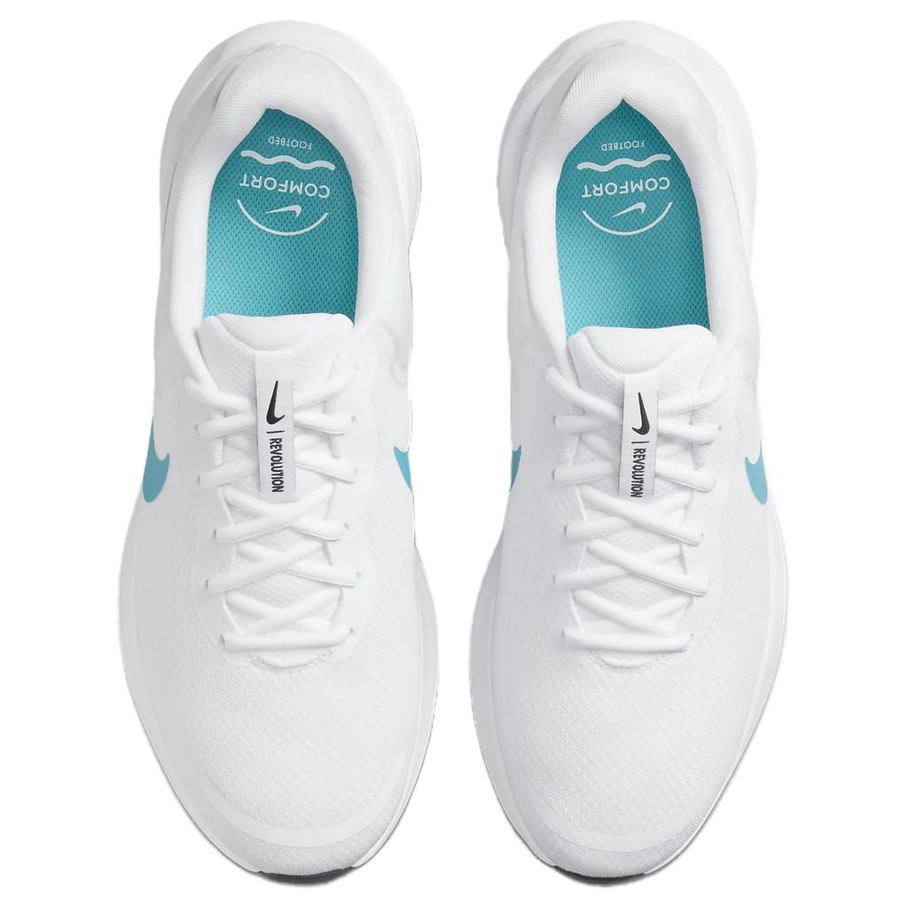 New Nike Revolution 7 White Pure Platinum Dusty Cactus FB2207-103