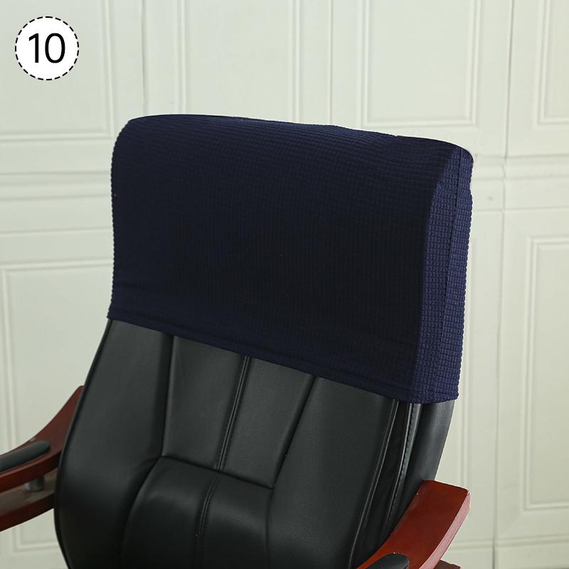 Elastic Chair Headrest Cover Home Office Armchair Backrest Head Pillow Covers Protection Dustproof Gaming Chair Slipcover