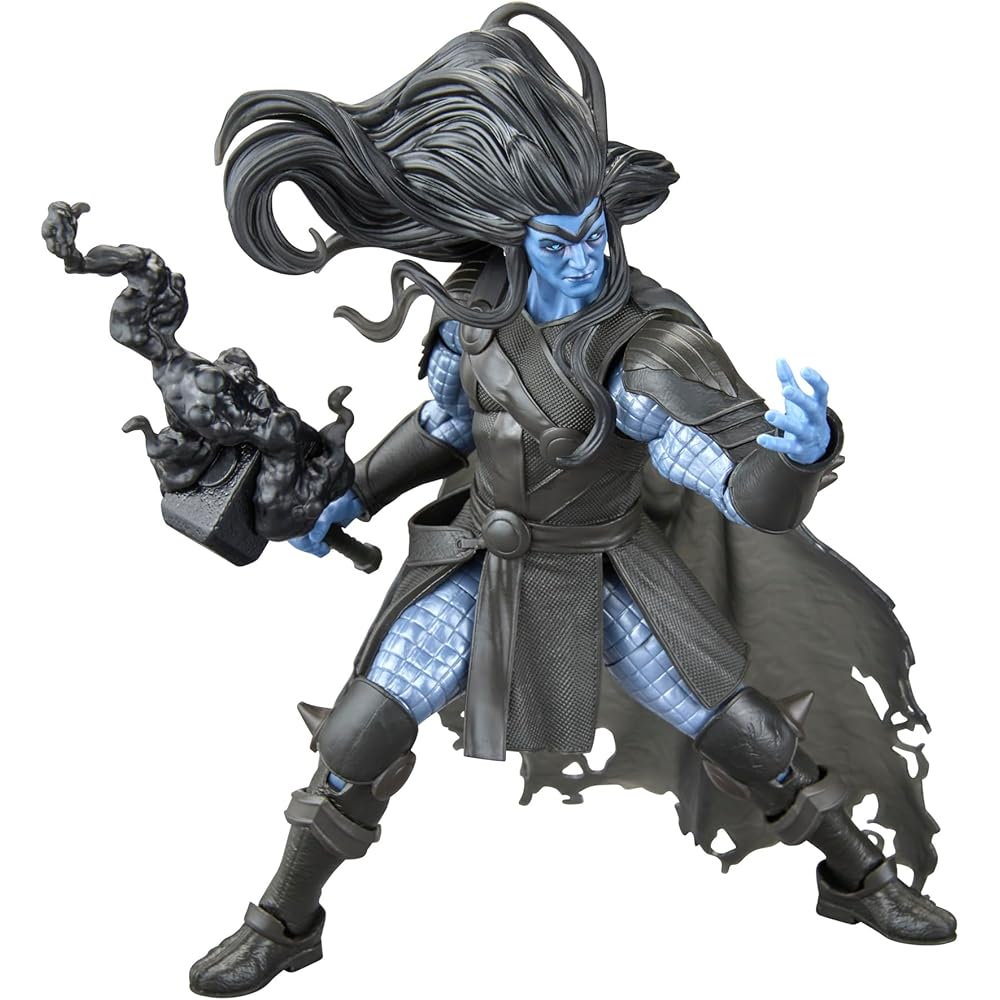 Hasbro Marvel Legends Series Black Winter Action Figure 6 Inch Collectible with Build-A-Figure Parts F9073