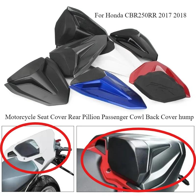 Motorcycle Seat Cover Rear Pillion Passenger Cowl Back Cover hump For Honda CBR 250 RR CBR250RR 2017 2018