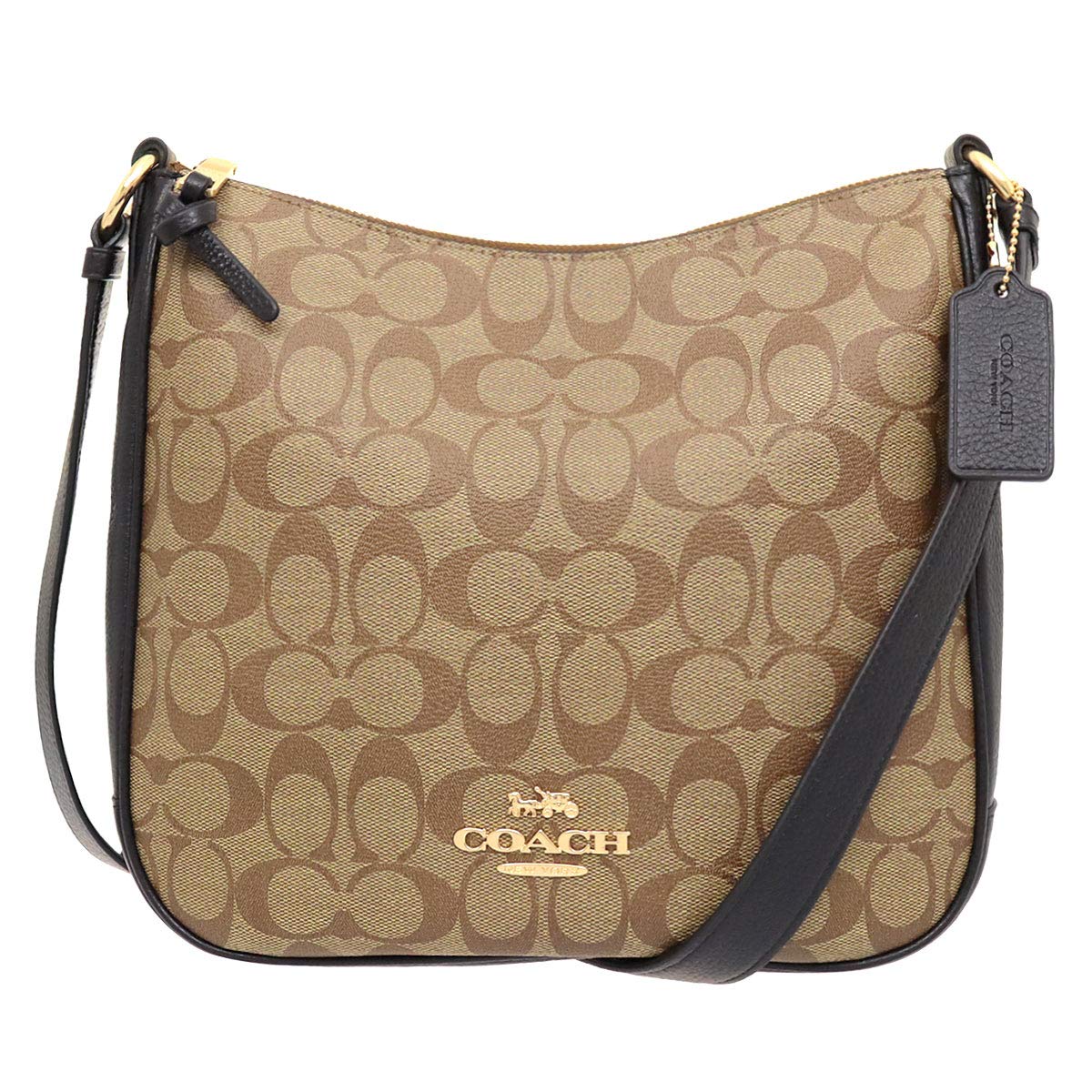 

Сумка FC1649 C1649 Khaki x Black Signature Ellie File Bag Ladies [Coach] (Сумка) [Виріб] [Бренд] [Елемент]