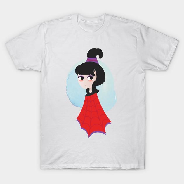 Men Black Print T-shirt Lydia Deetz No-Cut Transfer Paper Print Cotton Tshirt XL белый
