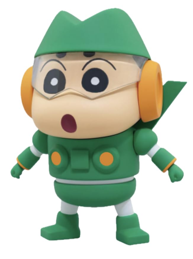 Cosplay Kantam Robo Shin-chan Figure Shin-chan белый