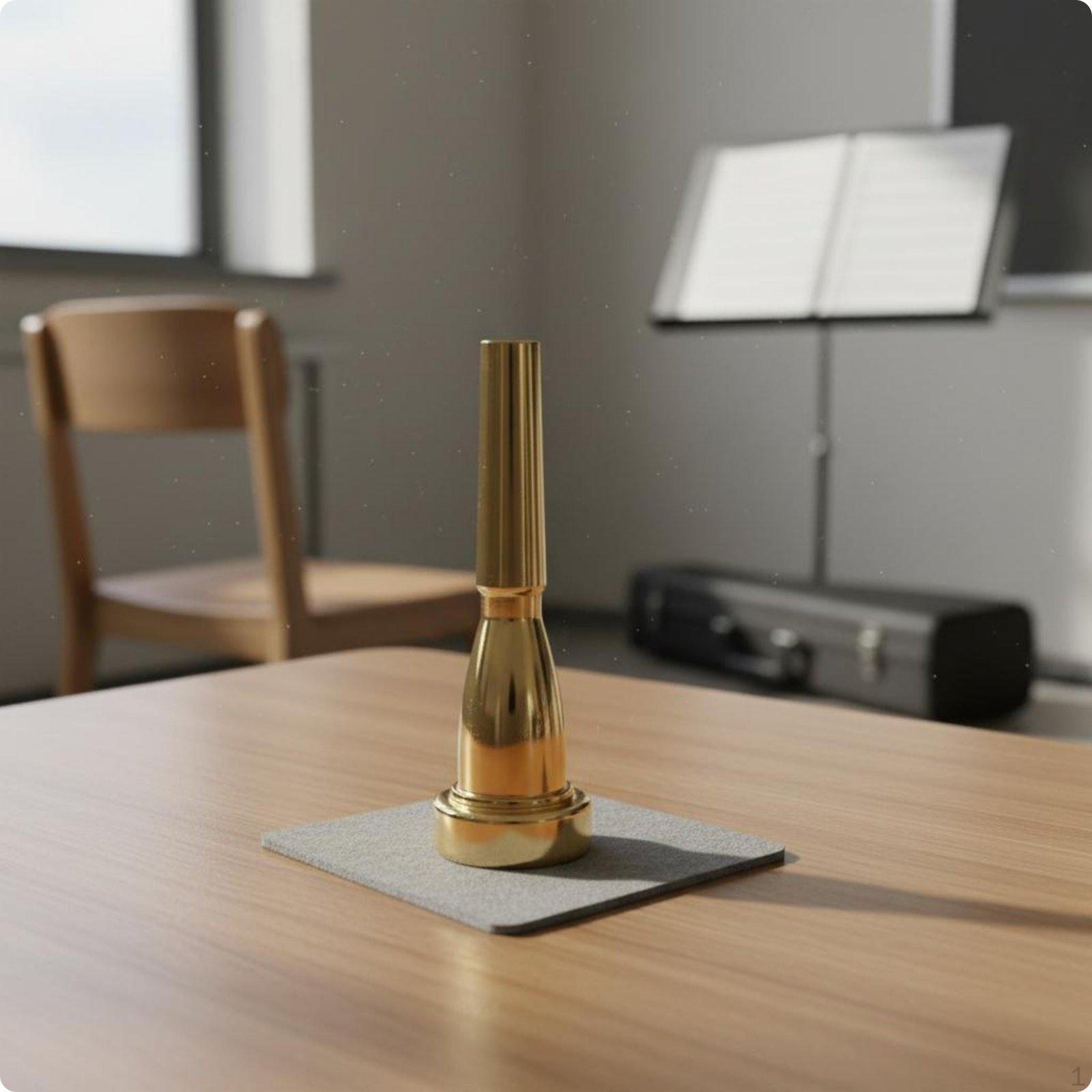7C Trumpet Mouthpiece Copper Embouchure Piece Training Device Wind Instrument Part for