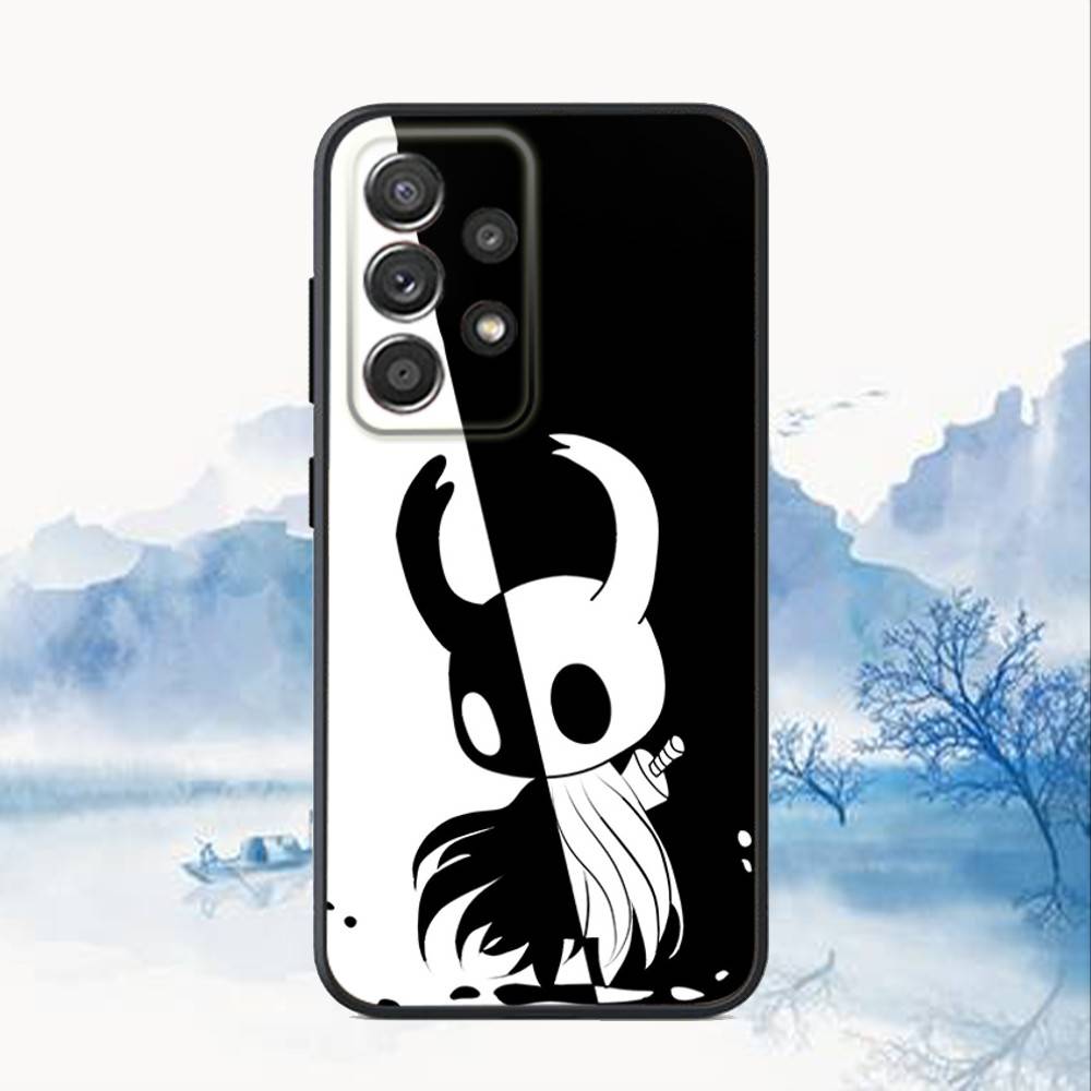 Game H-Hollow K-Knight Phone Case For Samsung S25,S24,S21,S22,S23,S30,Ultra,S20,Plus,Fe,Lite,Note,10,9,5G Black Cover