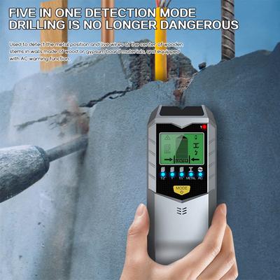 5 In 1 Stud Finder Sensor SH402 Stud Wall Scanner Digital Dispaly LCD Precise Position Metal Detector Wall Scaning Tool