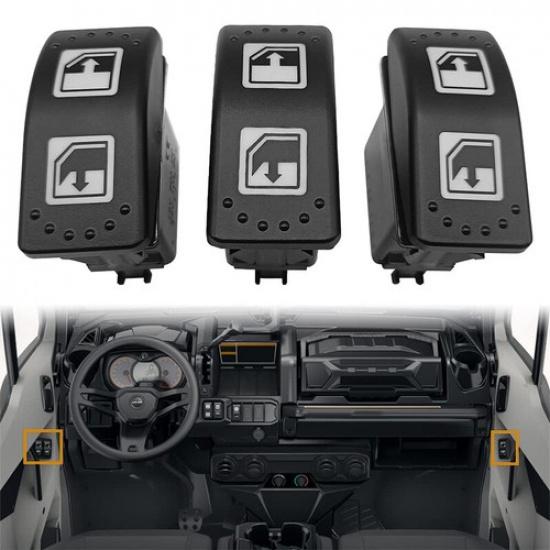 3Pcs 710004979 Power Window Lift Switch for Can-Am Defender PRO HD10 -