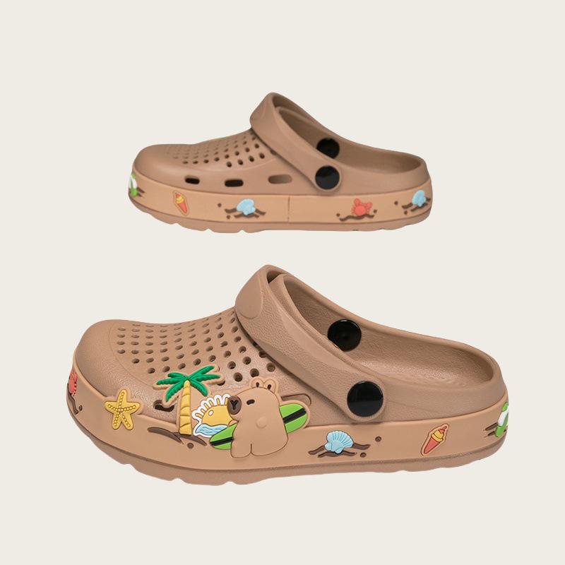 Children's Non-Slip EVA Puppy Sandals - Breathable Summer Indoor Slippers