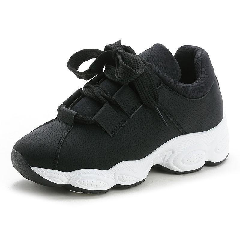 Damskie buty wiosna nowe wersja koreańska gruba podeszwa oddychające outdoorowe buty codzienne wygodne trendy lekkie buty sportowe handel zagraniczny