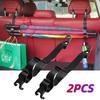 New 2pcs Universal Car Interior Hook Seat Back Hook Multi-functional Trunk Umbrella Holder Car Umbrella Storage Rack