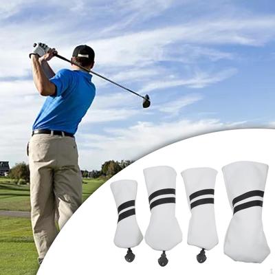 1 Set Golfschlägerkopfhauben Holzabdeckungen Wasserdichter Schutz Gesticktes gemustertes Zubehör