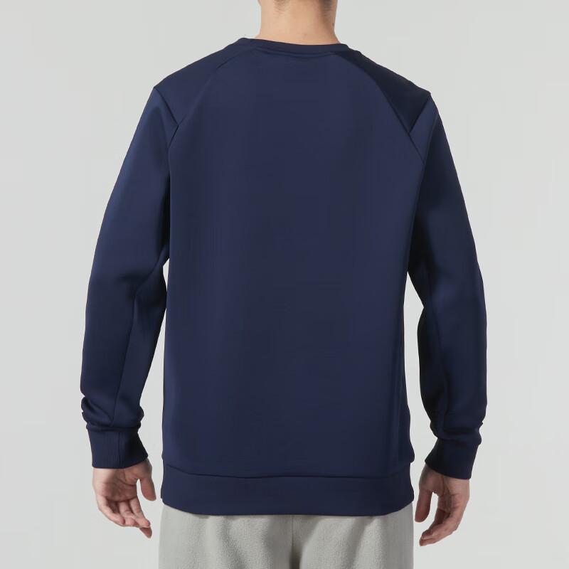 Under Armour Sweatshirts Unisex Navy Blue Crew Neck Moderate Regular 23600306-409