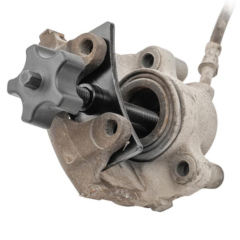 Brake Pad Spreader Brake Piston Tool with Solid Steel Swivels Joint Brake Piston Caliper Compression Tool Heavy Duty