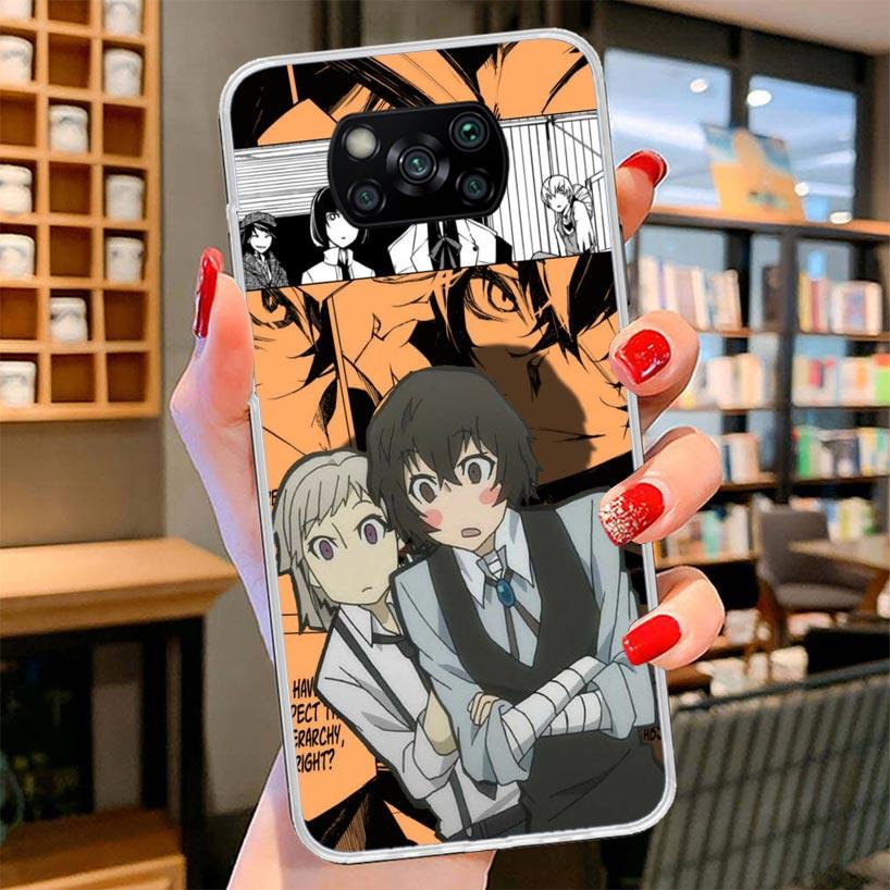 Bungo Stray Dogs Manga Cover Phone Case For Xiaomi Poco F7 Ultra X7 X6 X5 Pro M7 Redmi 15C 15 13C 13 12C 12 10C 10 9A 9C 9T 9 Sh