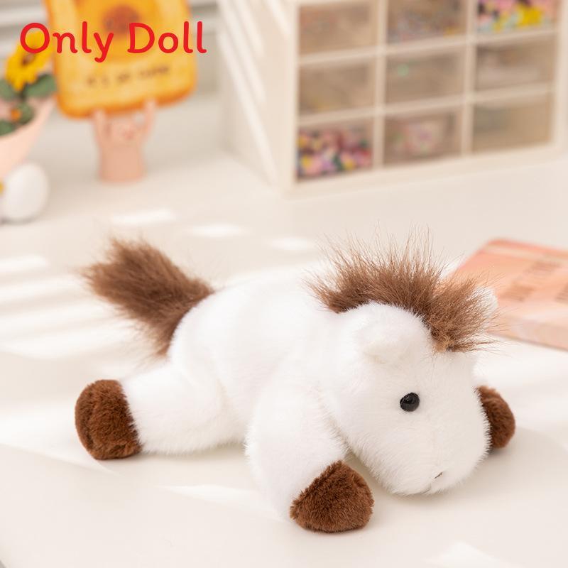 Animal Plush Pony Stuffed Toy With Pp Cotton Filling Ideal For Children And Gifts