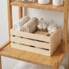 6/12Pcs Small Wooden Storage Box Nesting Crates Decorative Basket Natural Pine Handcrafts Box For Table Dollhouse
