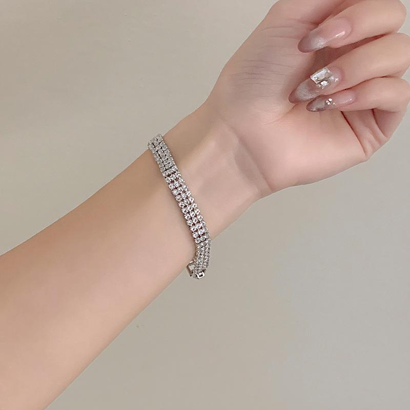Elegant Diamond Choker & Jewelry Set for Women - 2024 European & American Wedding Accessories