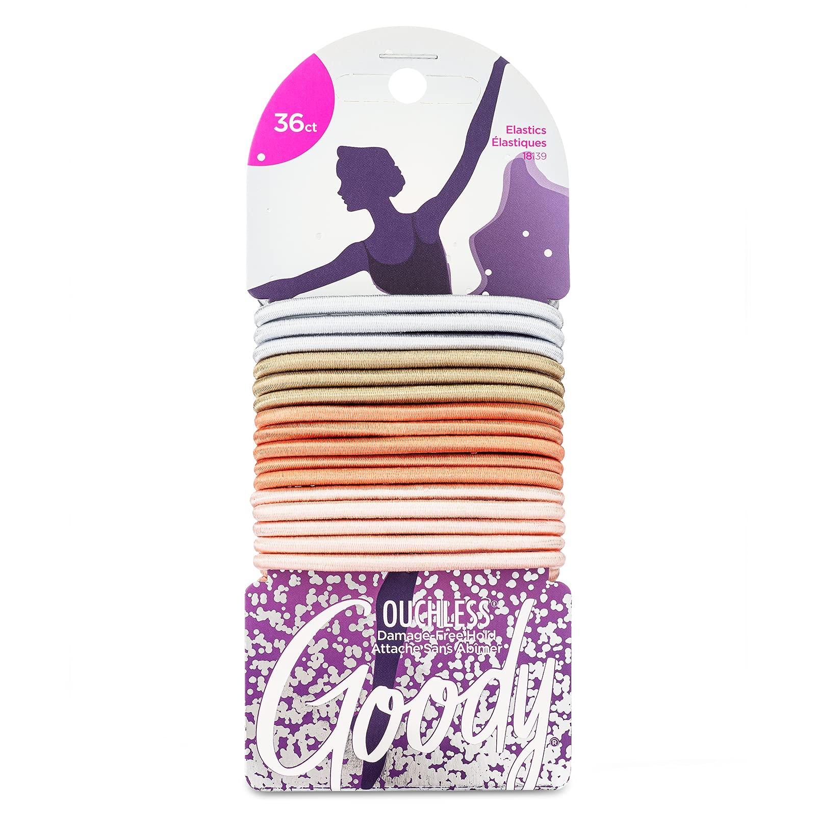 

Goody Icy Holiday Ornament Резинки 36 штук в ассортименте Аксессуары для волос для мужчин женщин мальчиков девочек Легкая укладка и защита волос Безболезненно для всех