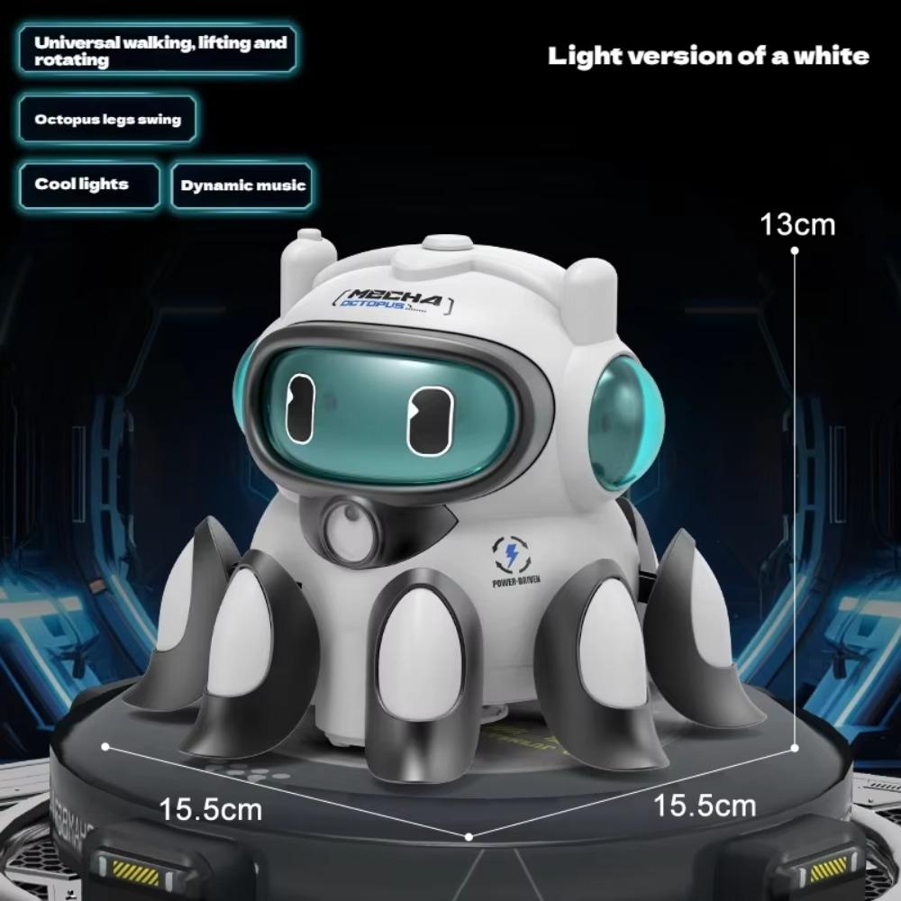 

Цветной Свет Универсальная Кукла Осьминог Автоматическое Обнаружение Препятствий Световой Танцующий Игрушка Пазл Активность Style 3