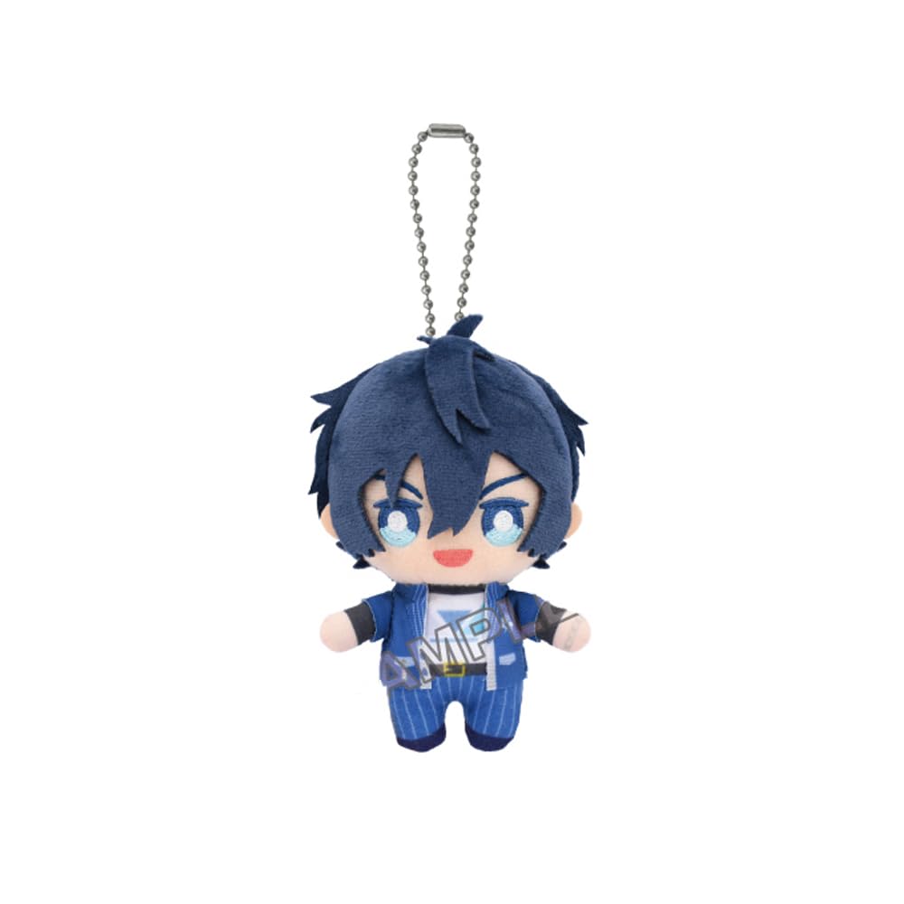 [Bandai Namco Nui] Разноцветный Персиковый Наокири Чиби Плюшевая Игрушка-Маскот Вер.2