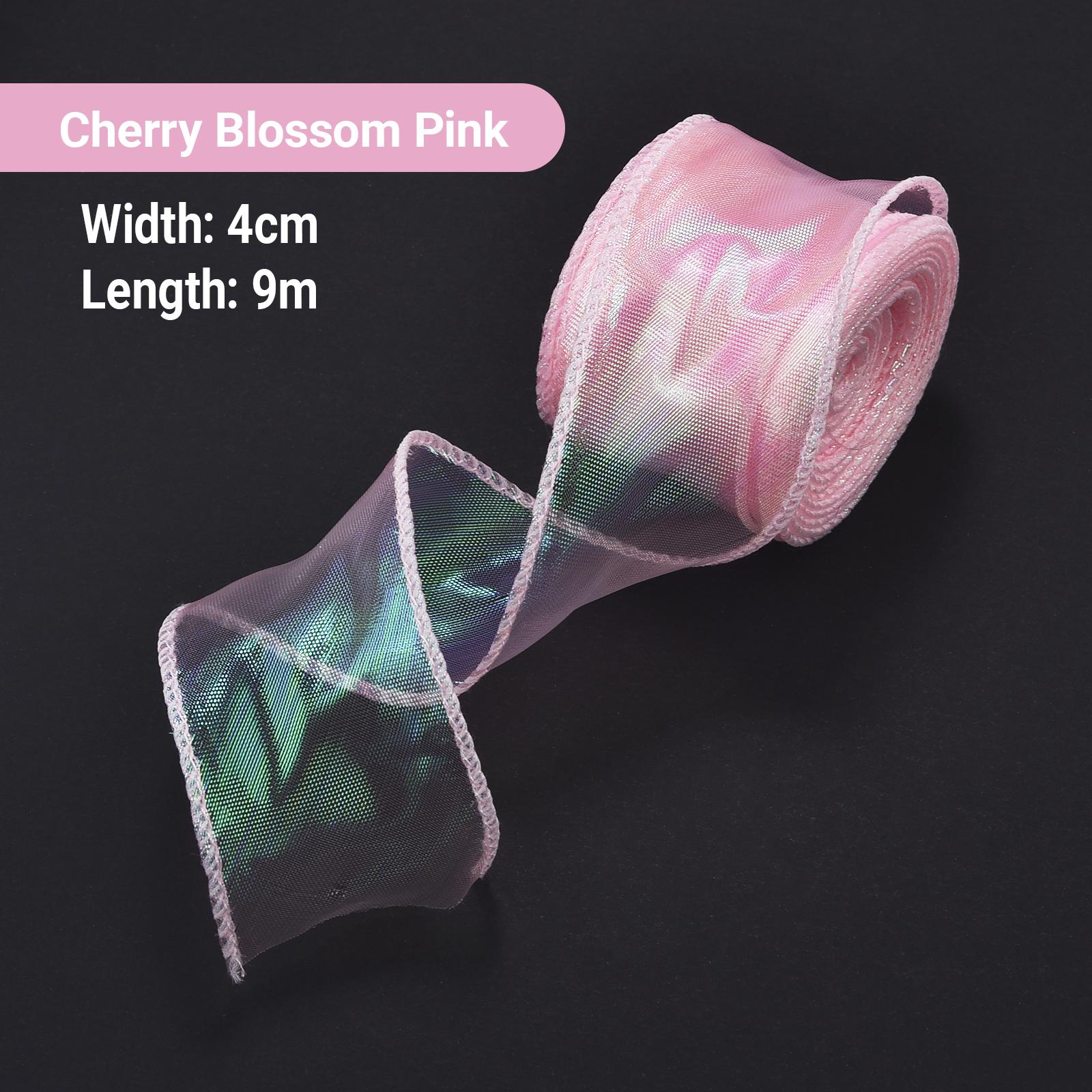 

Fishtail Yarn Silk Organza Ribbon 4CM Flower Baking Gift Packaging Apparel Craft Supplies DIY Sewing Fabric Clothing Accessories