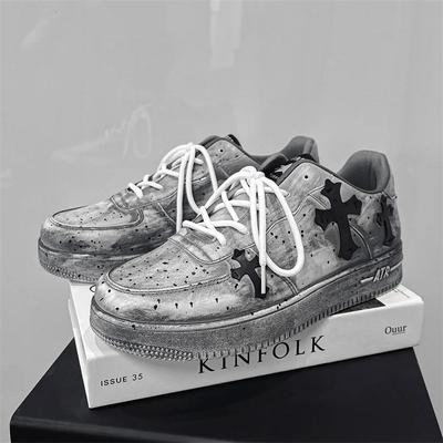 Neue Exquisite Herren Sneaker Modetrend Vielseitige Lässige Board Schuhe Weiche Sohle Bequem Atmungsaktiv Laufschuhe