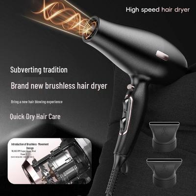 High-Speed Brushless Hair Dryer, 110,000 RPM, Cold & Hot Air, Professional Salon Quality