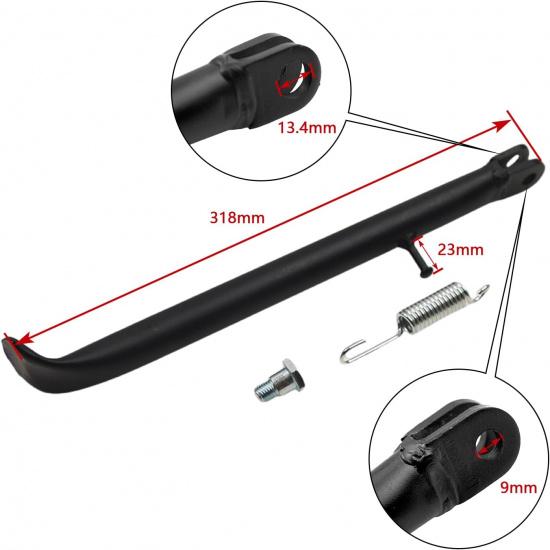 30cm 12Inch Universal Kick Stand with Spring Fit for 70cc 90cc 110cc 125cc 138cc 140cc 150cc 200cc Dirt Pit Bike (SDG SSR, Taotao, Coolster, KL10)