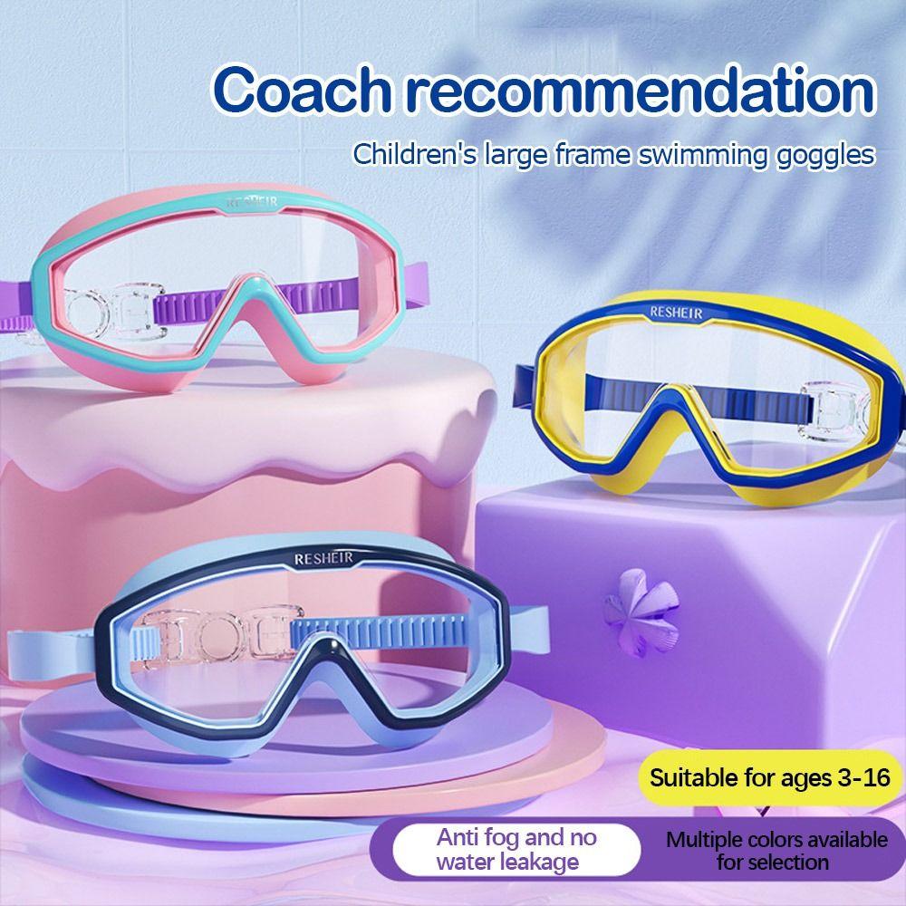 

Wide Vision Anti Fog Toddler Swimming Mask Swim Goggles Kid Goggles Goggles for Kids