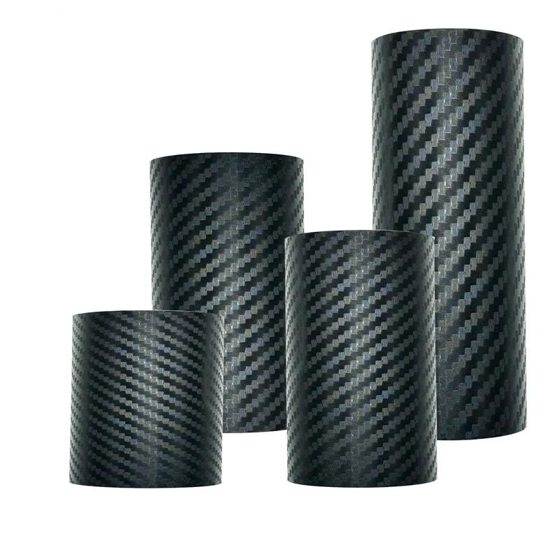 3/5/10M Carbon Fiber Car Stickers Auto Door Threshold Trunk Protective Strip Anti Scratch Tape Waterproof Decal Auto Accessories
