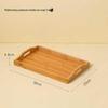 Double-Handled Bamboo Serving Tray