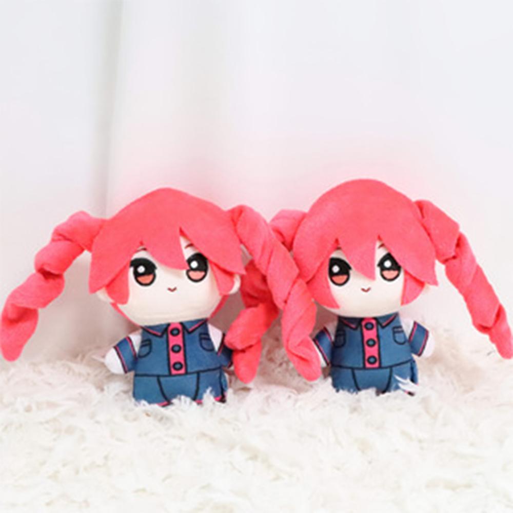 10cm Anime Peripherals Kasane Teto Cosplay Plush Toys Diva Vtuber Kawaii Stuffed Teto Toy Kids Adults Birthday Christmas Gifts