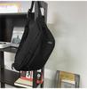 Large Capacity Unisex Crossbody & Waist Bag - Japanese Style, Solid Color, Trendy Hong Kong Street Design
