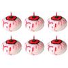 (6x) Eyeballs Floating Candle for Startling Party Decorations, Safe NonToxic Paraffins