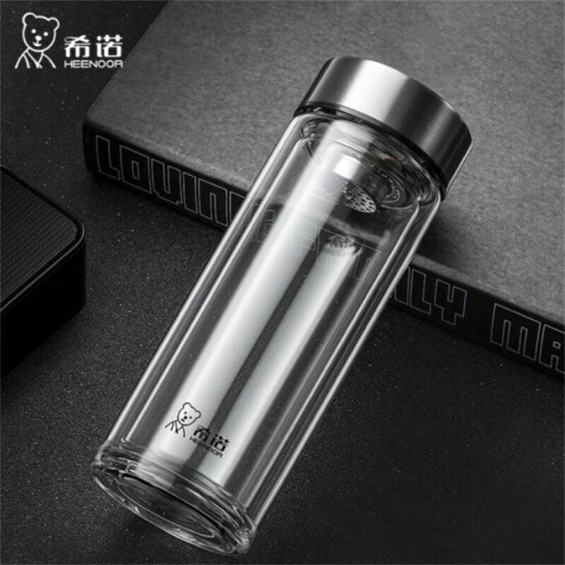 

HEENOOR Double-Layer Glass Tea Cup 180ml