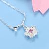 925 Sterling Silver Necklace Pendant Zircon High Quality Chain For Women Luxury Fashion Wedding Engagement Jewelry Party Gifts
