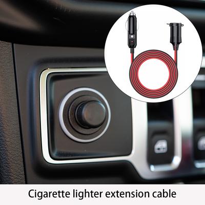 Rallonge Universelle 15A pour Allume-Cigare Câble d'Extension pour Véhicule Automobile