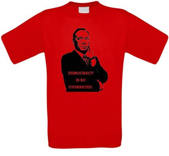 Frank Underwood House of Cards Cult Series T-Shirt All Sizes XXXL