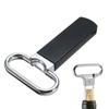 Manual Zinc Zinc Alloy with Cover Two-prong Wine Cork Puller Clip Wine Bottle Opener Corkscrew Kitchen Tool