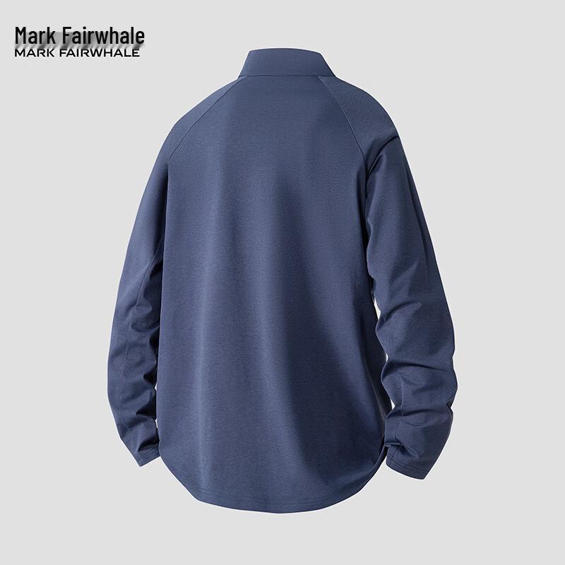 Mark Fairwhale Men's Half-Zip Long-Sleeve T-Shirt