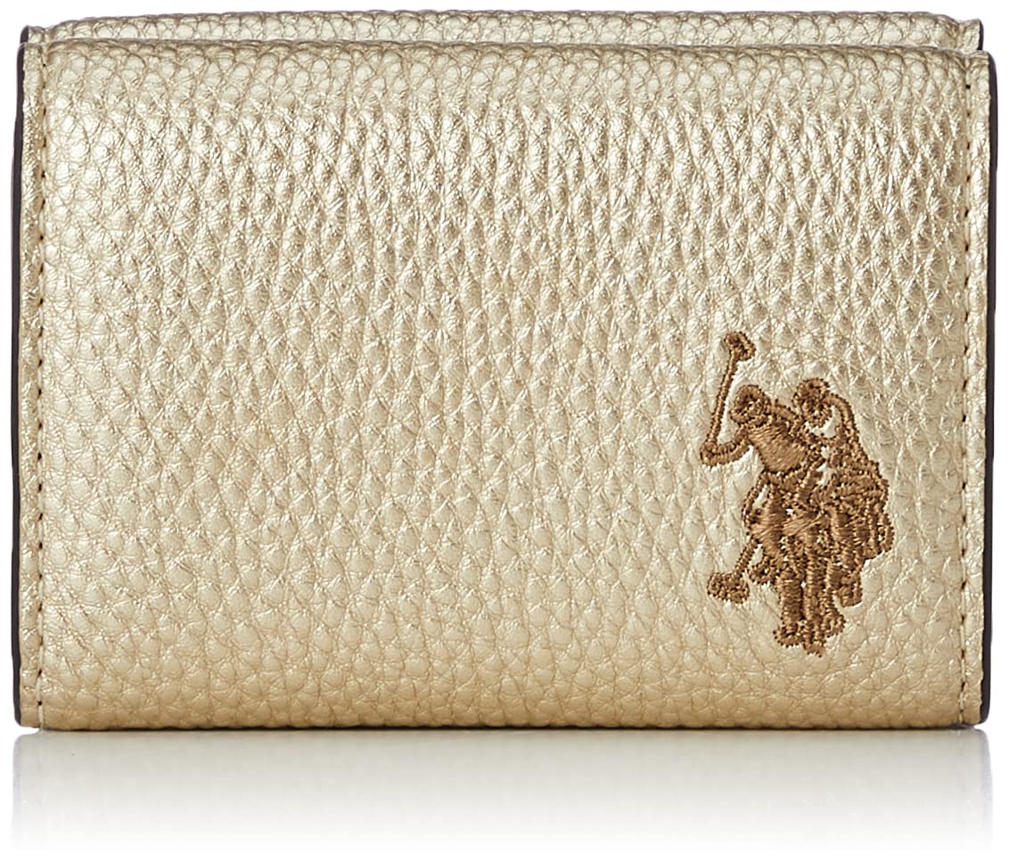 

US Polo Assun US2591 Wallet GOLD Tri-fold [Used]