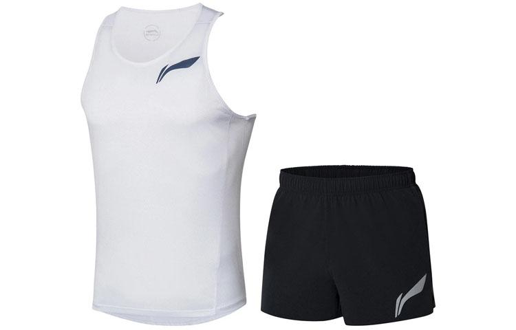 Li Ning Casual Sportswear Men s Black White AATR089-1 L